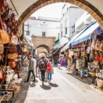 expats touring Casablanca streets and markets with a local bilingual guide