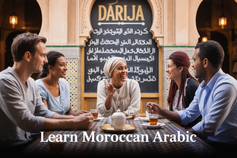 Introduction to Darija: Explain what Moroccan Arabic (Darija) is and why it's important for expats to learn it.